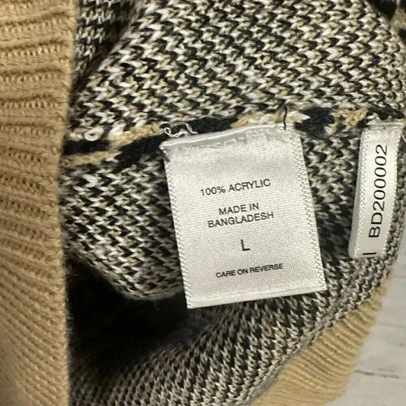 New York & Company Leopard Sweater Size L - Picture 5 of 5